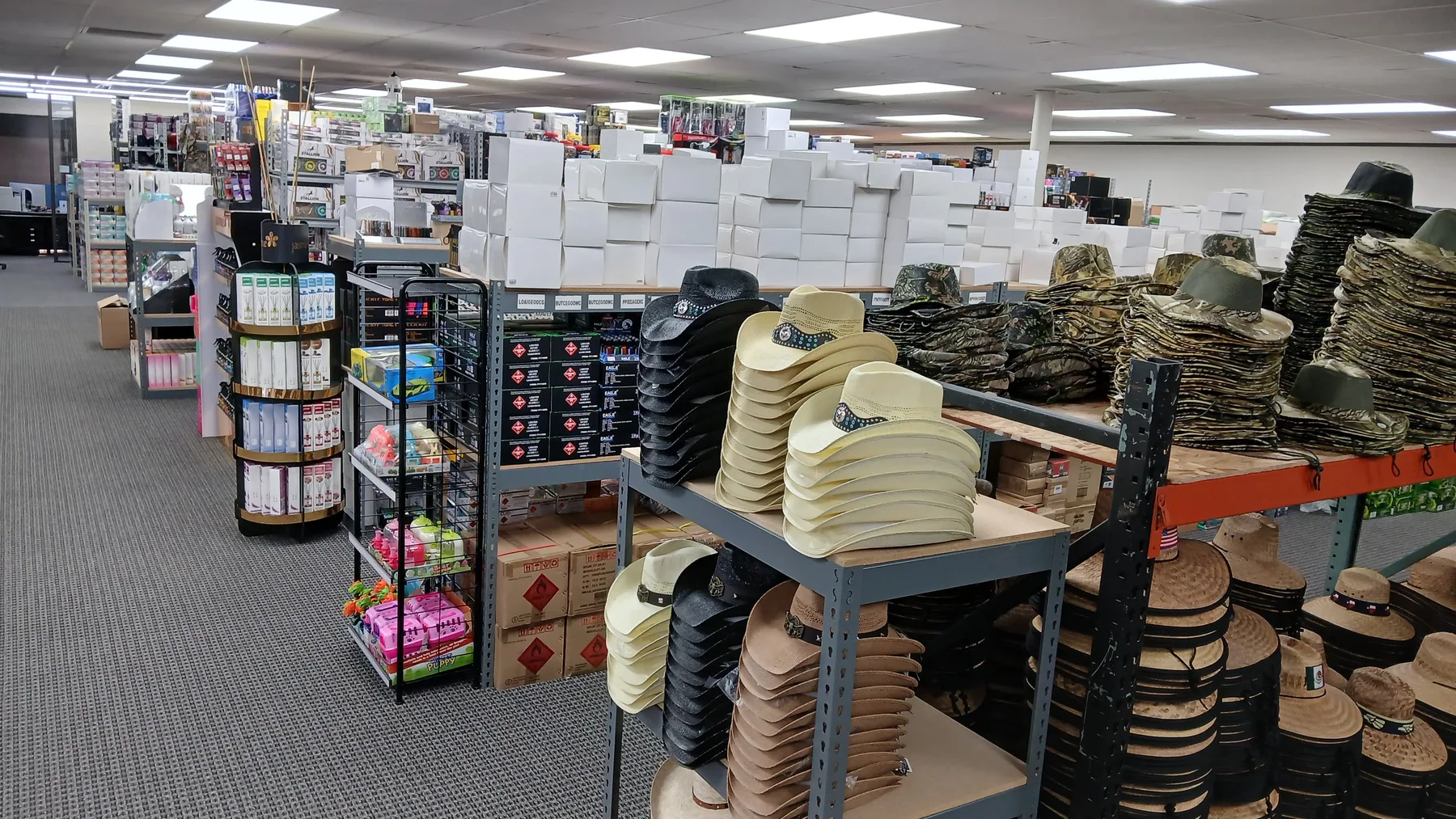 Warner Wireless Gears retail-ready merchandise display